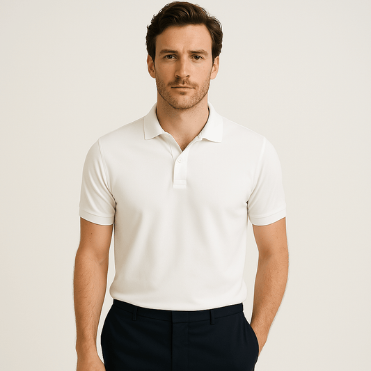 Polo Piqué de Algodón Pima Peruano 
