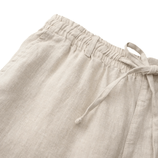 Pantalones cortos de lino Old Money – Grecia