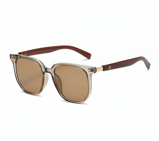 Gafas de sol de lujo de madera 