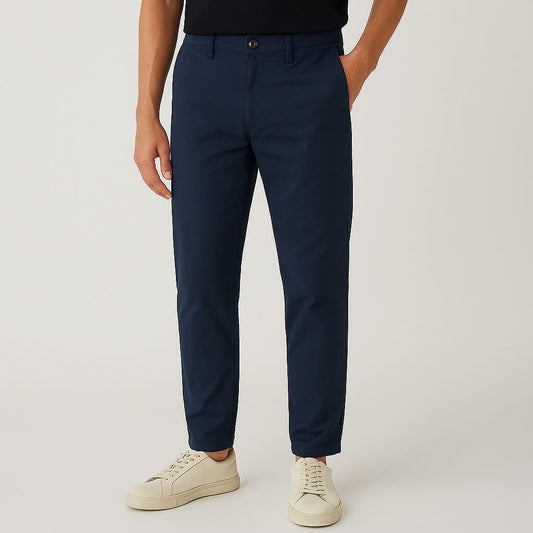 Kit 2 Pantalones de sarga de corte chino – Santorini